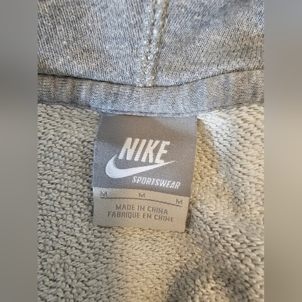 Nike Gray Zip-Up Hoodie - Picture 7 of 9